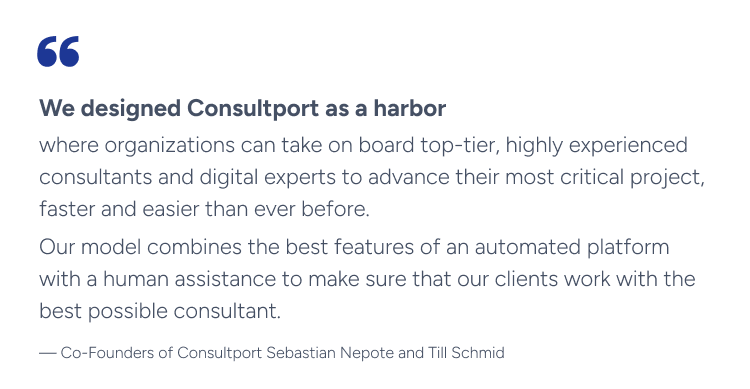 Why Consultport: Shaping the Future of Consulting